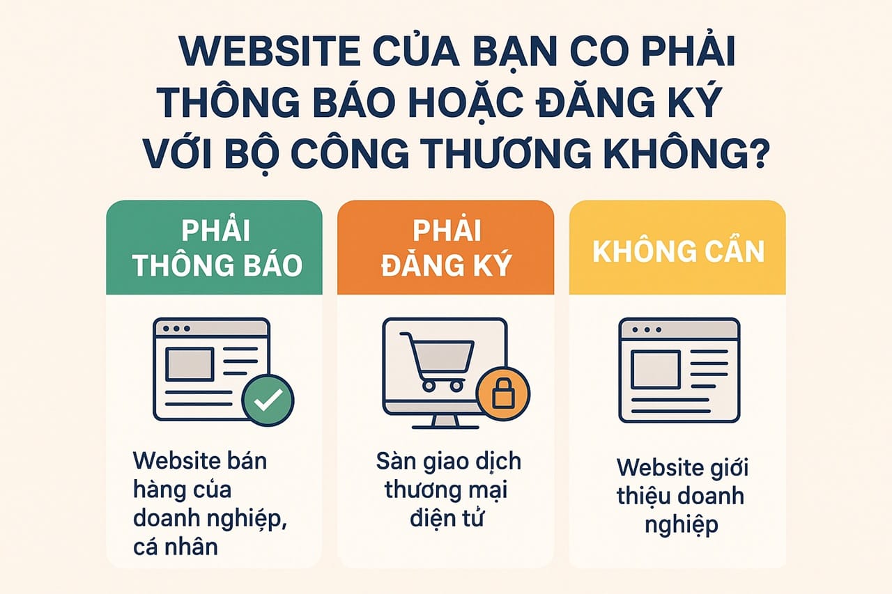 Hướng dẫn Thông báo và Đăng ký website thương mại điện tử với Bộ Công Thương (Cập nhật 2025) 10 Hướng dẫn Thông báo và Đăng ký website thương mại điện tử với Bộ Công Thương (Cập nhật 2025)