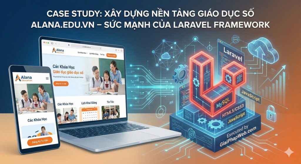 Giải pháp thiết kế website giáo dục bằng PHP và Laravel